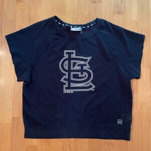 DKNY ST. LOUIS MLB Mesh Tee Size XL